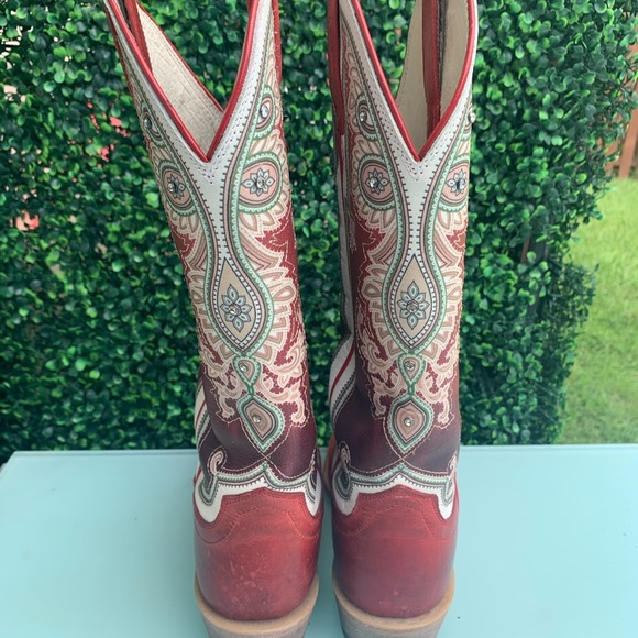 Red Cowboy Boots - Picture 3 of 5